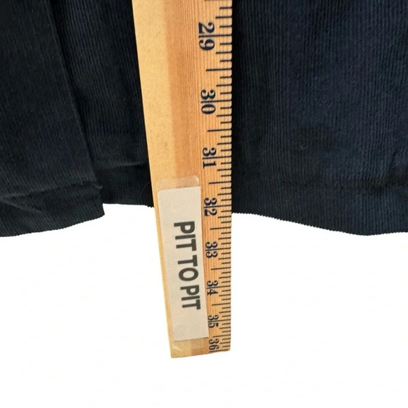 J. Crew || Deadstock NWT Almost Vintage Corduroy Blazer Navy Large - Picture 8 of 10